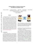 Positional Diffusion: Ordering Unordered Sets with Diffusion Probabilistic Models