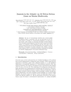 Amnesia in the Atlantic: an AI Driven Serious Game on Marine Biodiversity