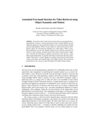 Annotated Free-hand Sketches for Video Retrieval using Object Semantics and Motion