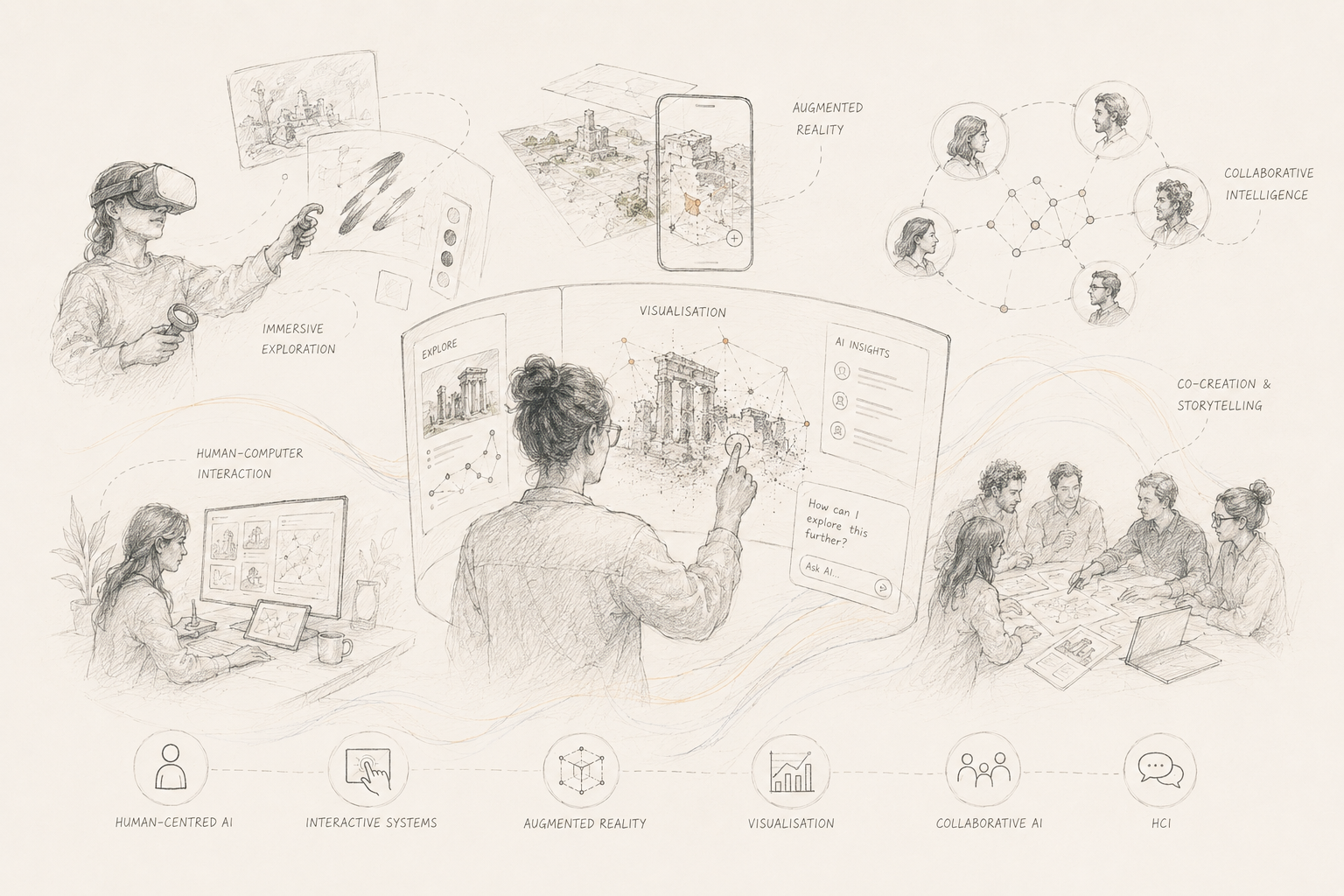Human-Centred AI and Interactive Systems